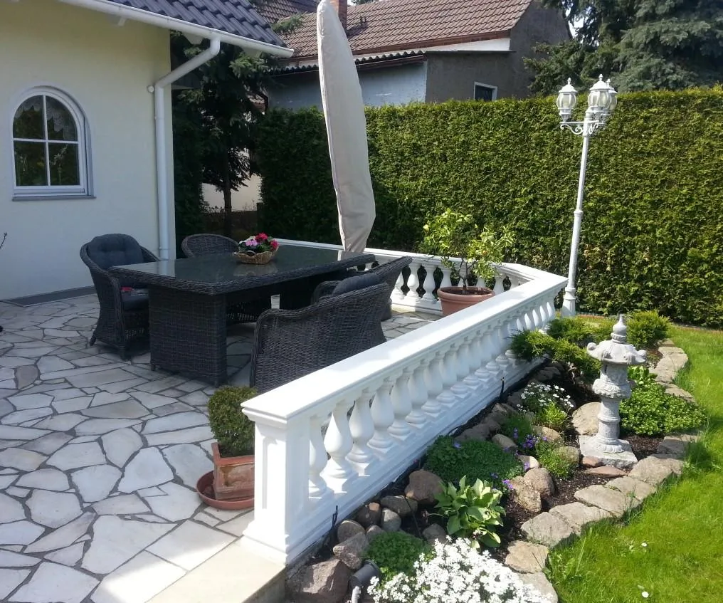 Garten balustrade für Balkon und Terrasse