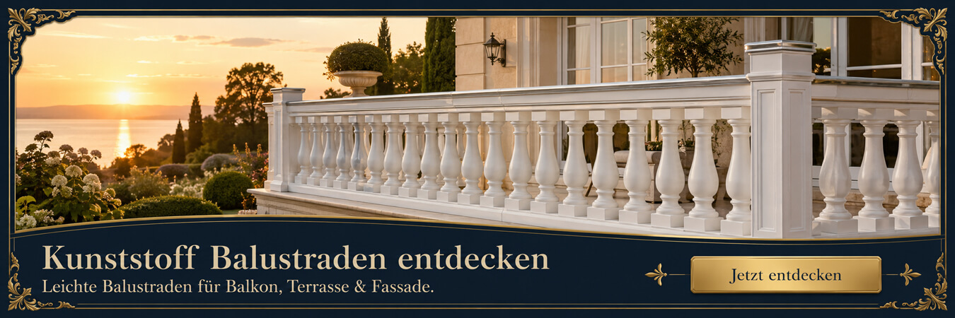 1 # Kunststoff Balustrade