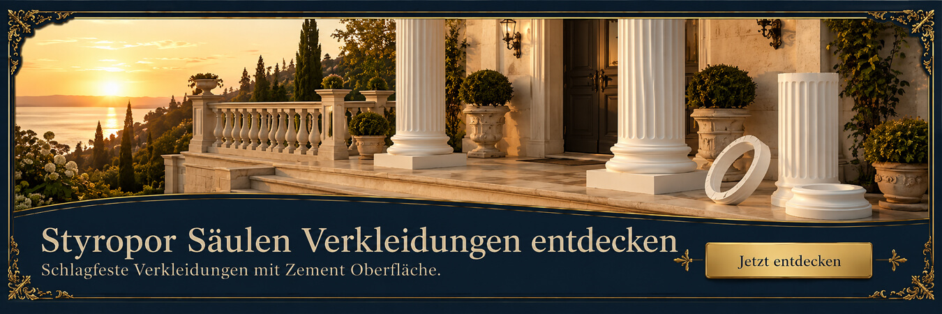 Styropor Säulen Verkleidungen