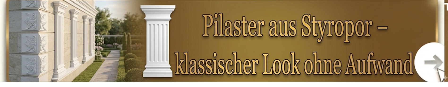 Pilaster RZ Wandsäulen - 1