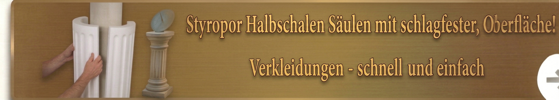 Styropor Säulen Verkleidungen