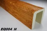 Holz Deckenbalken aus leichtem Kunststoff