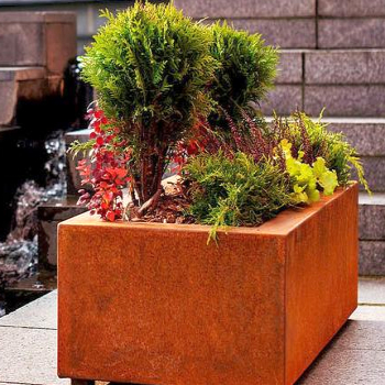 Rost Garten Pflanzkübel