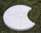 Preview: Baumring Platten Gartenweg Trittstein 49cm Trittplatten Weißbeton Betonplatten