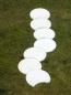 Preview: Gartenweg Beton Trittplatten rund