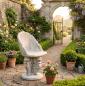 Preview: Steinsessel dekorativer Gartensessel aus Stein mit Drachen als Betonsessel 85cm 90kg