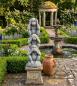 Preview: Affen 3-er Figur Gartendekoration nicht sehen hören sagen 64cm
