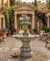 Preview: Kaskaden Brunnen mit Tauben Figur