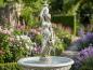 Preview: Gartenbrunnen mit großer Wasserschale Figur Wasserträgerin Frau mit Wasserkrug