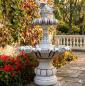 Preview: Gartenbrunnen Turteltauben Wasserpilz Kaskaden Garten Springbrunnen 146cm