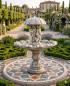 Preview: Gartenbrunnen Kinder Schirmbrunnen mit Figuren Gruppe Garten Springbrunnen 163cm