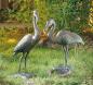 Preview: Bronzefiguren Graureiher Vogelfiguren