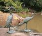 Preview: Bronzefiguren Graureiher Vogelfiguren