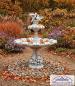 Preview: Tauben Brunnen flache Wasserschale Wasserpilz Sockel Standfuß 166cm 383kg