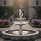 Preview: Neptun Wassergott Poseidon Garten Springbrunnen
