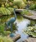 Preview: Kranich Bronze Figur Gartenteich Tierfiguren