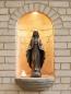 Preview: Bronzefigur Heilige Jungfrau Maria für Wandnische