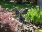 Preview: Gartenfigur Steinadler anthrazit