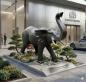 Preview: Große Bronze Elefant Skulptur für Garten Park Außenanlagen