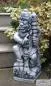 Preview: Gartenfigur Azteken Krieger Steinfigur