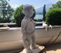 Preview: Trinker Figur mit Flasche Trunkenbold Steinfigur lustige Dekofigur Weißbeton Steinguss 87cm 45kg BAD-10267