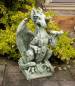 Preview: Gartenfigur Drachen Fantasy Steinfigur