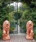 Preview: Torlöwen Garten Figuren Steinlöwen