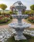 Preview: Etagen Gartenbrunnen mit 3 Wasserschalen