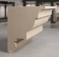 Preview: Außenstuck Gesims Styroporstuck Leisten Profile Fassadenprofile Fassadenstuck G1A