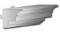 Preview: Aussenstuck Gesimsleiste Styroporstuck Fassadenleisten Fassadenprofile Fassadenstuck Profile 300cm G9A