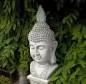 Preview: Steinguss Buddha Büste aus Beton