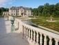 Preview: Balustrade Weißbeton 92cm hoch 125cm lang mit 5 Baluster Säulen