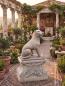 Preview: Panther Raubtier Katze Leopard Figur Rechtsblick Gartendekoration Skulpturen mit Sockel