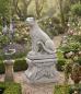 Preview: Panther Raubtier Katze Leopard Figur Linksblick Gartendekoration Skulptur Sockel
