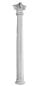 Preview: L4 Säule aus GFK 242cm mit Sockel und Säulenkapitell korinthisch Dekosäule Durchmesser 225mm