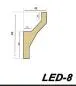 Preview: lichtleiste LED-8 für LED Beleuchtung