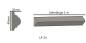 Preview: LP-24 Gipsstuck Profil 40x20mm flaches Gipsprofil für Wand- und Deckenspiegel Rahmen 200cm