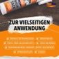 Preview: Montagekleber Kleber MS-Polymer Basis hohe Sofort Haftung 290ml P63