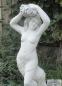 Preview: Gartenfigur Frau mit Blumenbukett im Haar Frauenskulptur Beton 130cm