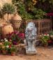 Preview: Löwen Figur Beton Steinfigur rechts Blick sitzend als Gartenfigur 53cm