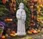 Preview: Saint Vincent Figur mit Wein Gartenfigur