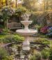 Preview: Toskana Brunnen Tauben Etagenbrunnen Kaskadenbrunnen Gartenbrunnen Taubenbrunnen