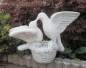Preview: Gartenbrunnen mit Taubenfigur