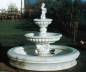 Preview: Garten Springbrunnen mit Wasserbecken Betonelemente
