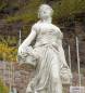 Preview: Gartenskulpturen Vierjahreszeiten grosse Gartenfiguren Steinguss Skulpturen antikweisse Steinfiguren 150cm GF-ST-32