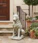 Preview: Deutscher Schäferhund Figur Hundefigur Gartendeko Tierfigur Beton Steinfigur 70cm