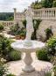 Preview: Gartenbrunnen mit einer Brunnenschale und Wasserträgerin Figur 235cm 469kg