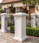 Preview: Betonpfeiler mit Abdeckplatte un Sockel