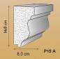 Preview: Tympanon Portal Fassadenstuck Profil P15A