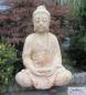 Preview: Gartenfigur Buddha aus Kunstbeton